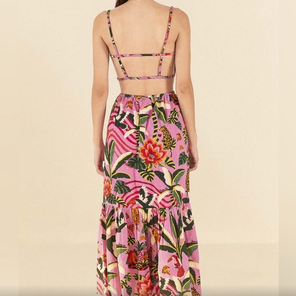 Farm Rio Leopard Dress - Picture 2 of 3